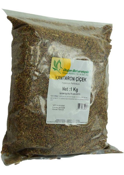 Kantaron Otu Çiçeği Doğal 1000 gr Paket fiyatları