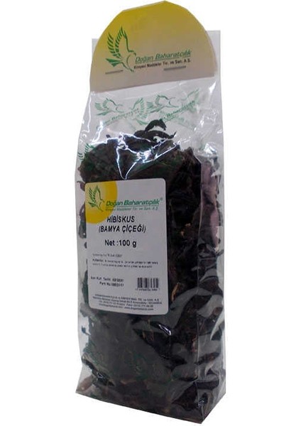 Afrika Bamya Çiçeği Hibiskus Mekke Gülü Doğal 100 gr Paket fiyatları