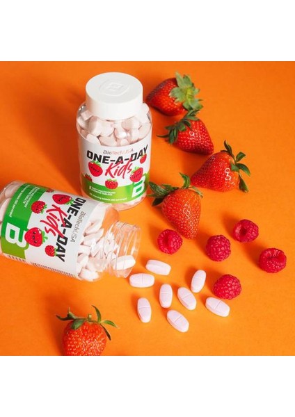 One-A-Day Kids Vitamin + Mineral - 90 Chewable Çiğneme Tab +4 Çocuklara Özel) Usa Menşei