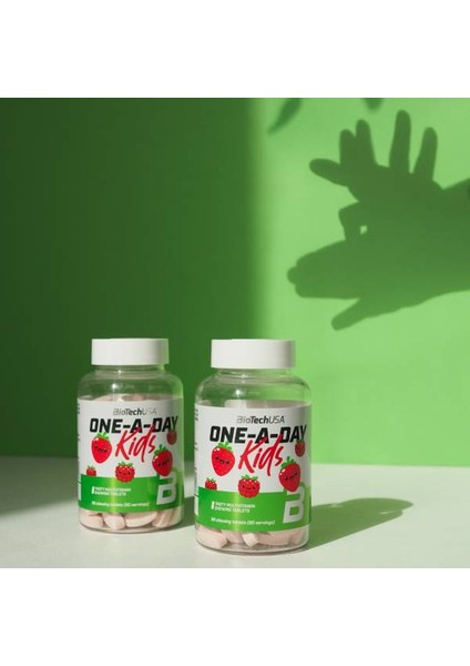 One-A-Day Kids Vitamin + Mineral - 90 Chewable Çiğneme Tab +4 Çocuklara Özel) Usa Menşei modelleri