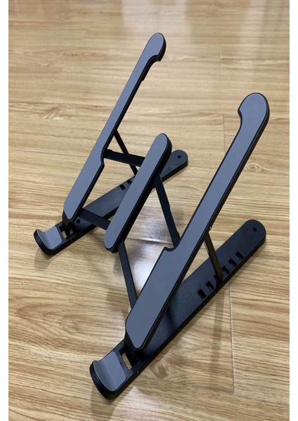Katlanabilir Laptop Standı - Kaydırmaz Kademe Ayarlı Laptop Tablet Tutucu