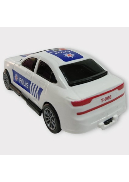 Çek Bırak Togg Polis Arabası -Beyaz Sedan modelleri