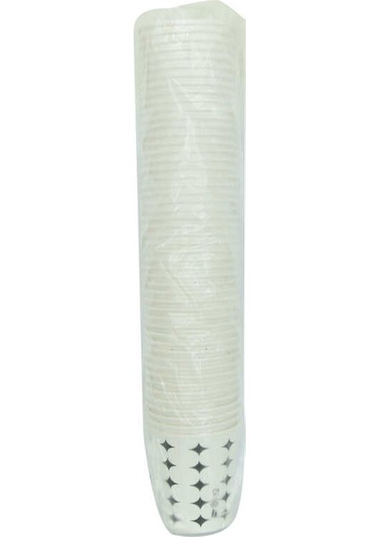 Karton Bardak 7 Oz Kullan At Çay Kahve Sıcak Kağıt Otomat Bardağı 50 Li 1 Paket