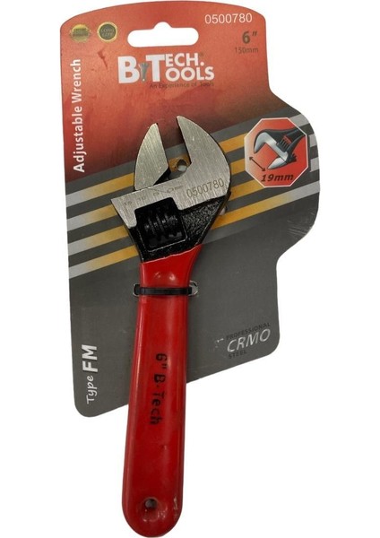 Ennalbur B-Tech 500780 Kurbağacık Anahtar 6''
