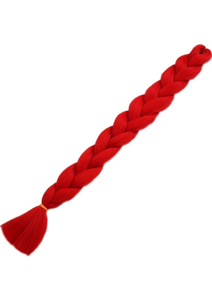 Sentetik Örgülük Saç 100 gr / Kırmızı fiyatları