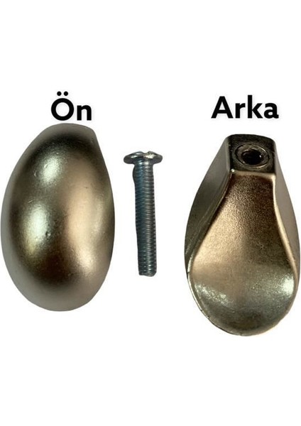 Özsan 2082S Saten Damla Düğme