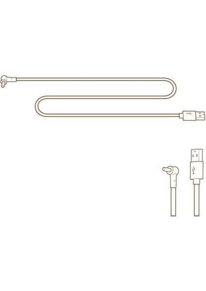 Su Pınarı Yedek USB Güç Kablosu 150 cm