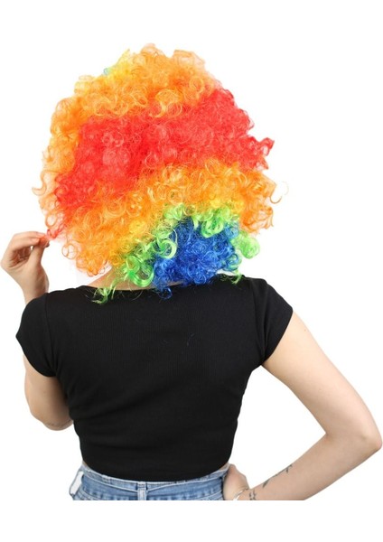 Animasyon Parti ve Palyaço Peruğu / Renkli fırsatları