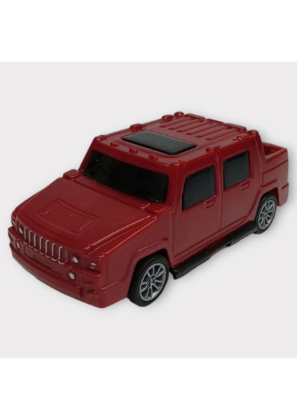 Çek Bırak Arabalar 10 cm - Kırmızı Jeep (Lisinya)