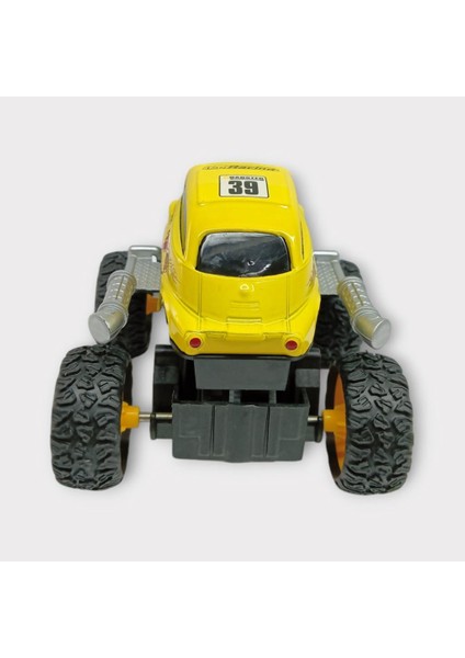 Çek Bırak Cross Buggy Araba - Sarı (Lisinya) indirimleri