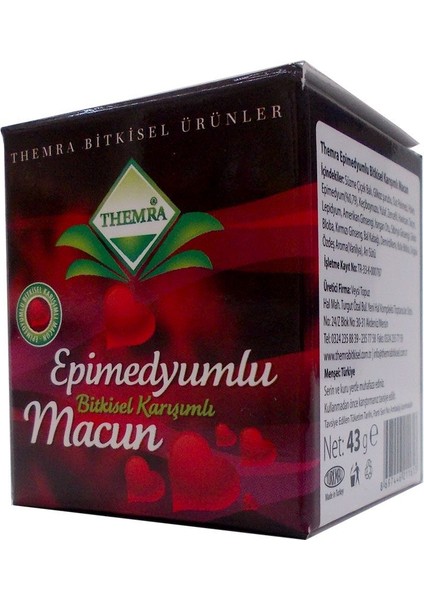 Ballı Bitkisel Macunu 43 gr