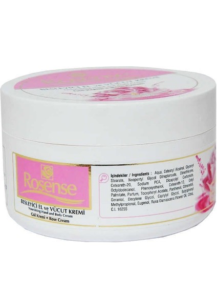 Gül Kremi 250 ml