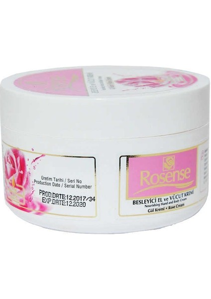Gül Kremi 250 ml