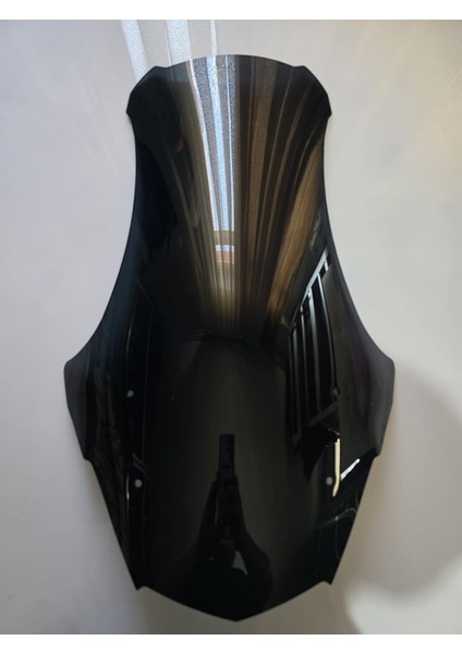 Motolüx Mtx 125 Siperlik Ön Cam 2022-2025 Model 65CM Siyah Renkli 4mm Orta Boylu Cam