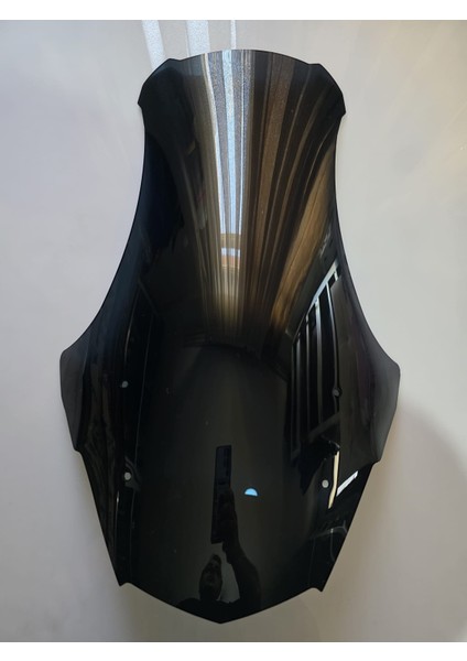 Motolüx Mtx 125 Siperlik Ön Cam 2022-2025 Model 65CM Siyah Renkli 4mm Orta Boylu Cam