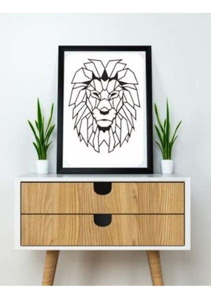 Aslan Duvar Heykeli 2d T3107831