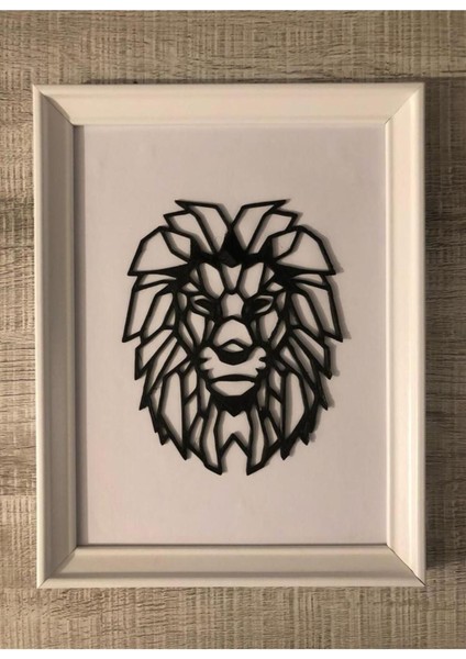 Aslan Duvar Heykeli 2d Siyah 3107831 indirimleri