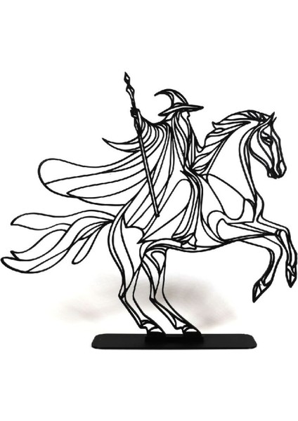 Akan Çizgi Sanatı Gandalf - Yüzüklerin Efendisi P981717