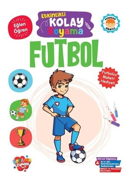 Etkinlikli Kolay Boyama - Futbol