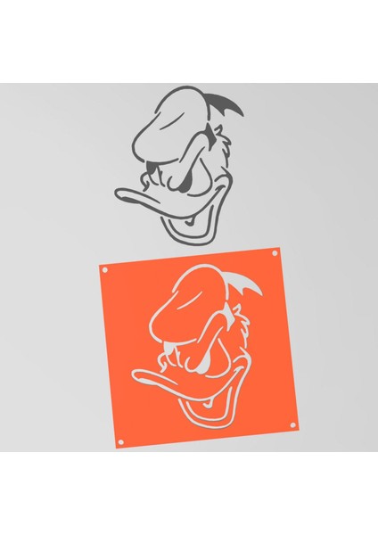 Disney Karakterleri Şablonu - Donald Duck P263579