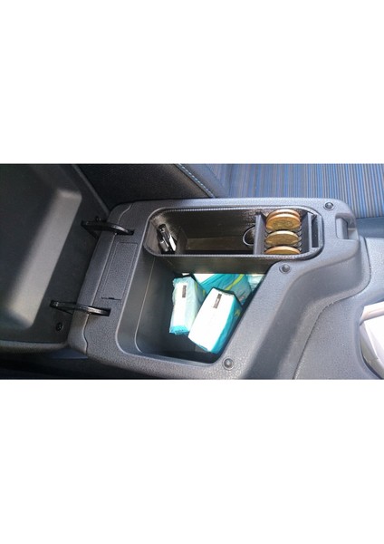 Nissan Leaf 2018 Için Bozuk Para/kalemlik ve Kumbara Içeren Tepsi T3133914
