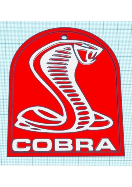 Ford Cobra Anahtarlık Veya Duvar Resmi T3188386
