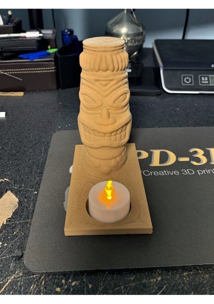 Tiki Tealight Mumluk T3842720