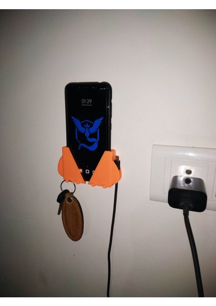 USB Kablo Tutucusu ve Anahtarlıklı Akıllı Telefon Tutucusu T4141372