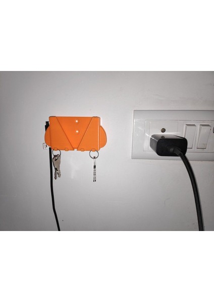 USB Kablo Tutucusu ve Anahtarlıklı Akıllı Telefon Tutucusu T4141372