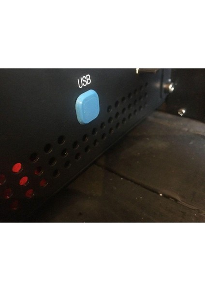 USB Tipi B Toz Kapağı Mavi 2907321 (2 Adet)
