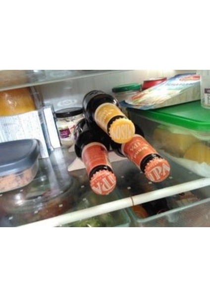 Buzdolabı Şişe Tutacağı Organizer Beyaz 1206465