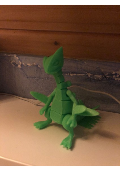 Sceptile - Fi Li Pokémon (Yerinde Baskı, Destek Yok) P821820