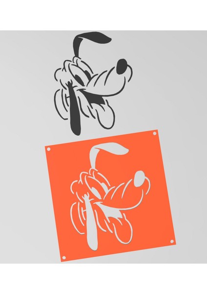 Disney Karakterleri Şablonu - Pluto P263611