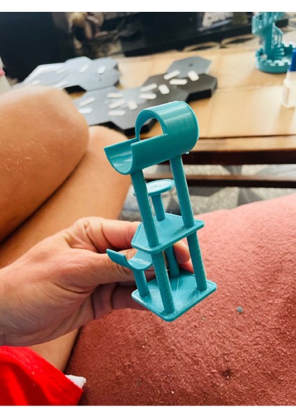 Kedi Ağacı - 1:12 Ölçekli Bebek Evi Boyutu P592455 modelleri