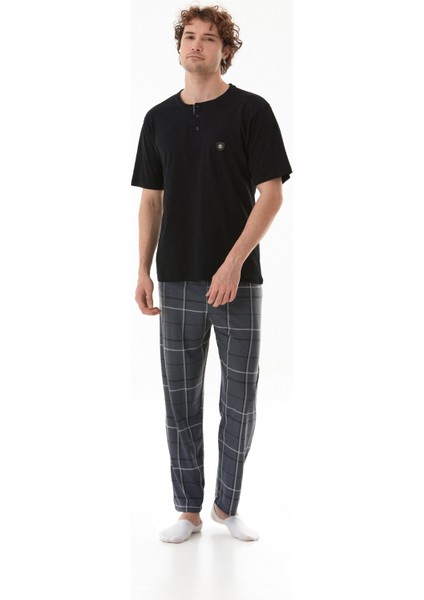 Ekose Desenli Pijama Takımı
