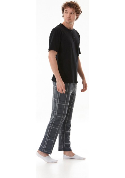 Ekose Desenli Pijama Takımı fırsatları