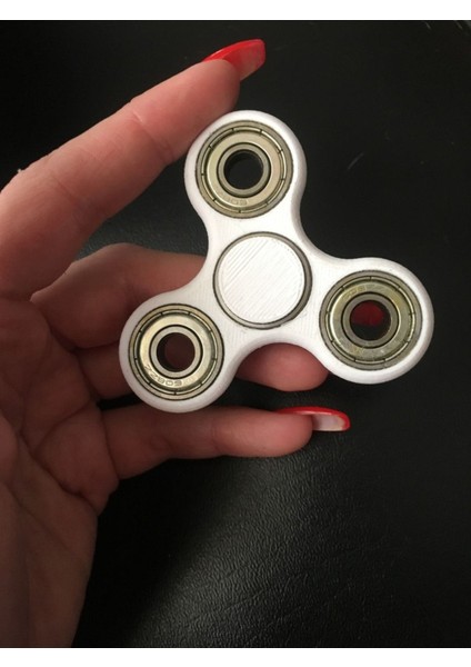 Üçlü Fidget Spinner Oyuncak Beyaz 1802260