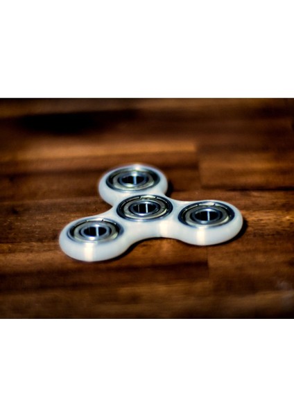 Üçlü Fidget Spinner Oyuncak Beyaz 1802260