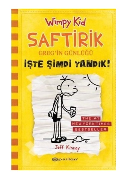 Işte Şimdi Yandık! - Saftirik Greg In Günlüğü 4 - Ciltli