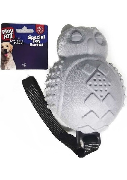 Sesli Lüx Baykuş Köpek Eğitim Oyuncağı 30X10 cm Sarı fiyatları