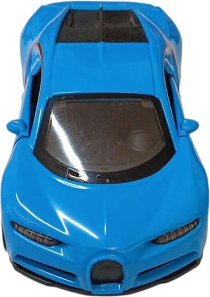 Çek Bırak Metal Araba - 4311F - Mavi