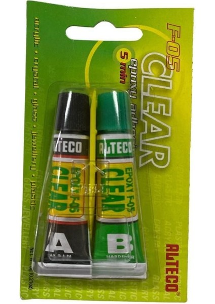 Alteco F05-6G-EPOKSI Yapıştırıcı 6 gr