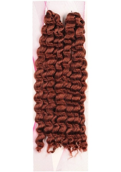 Nice Bulk Afro Su Dalgası Saç / Kızıl Bakır