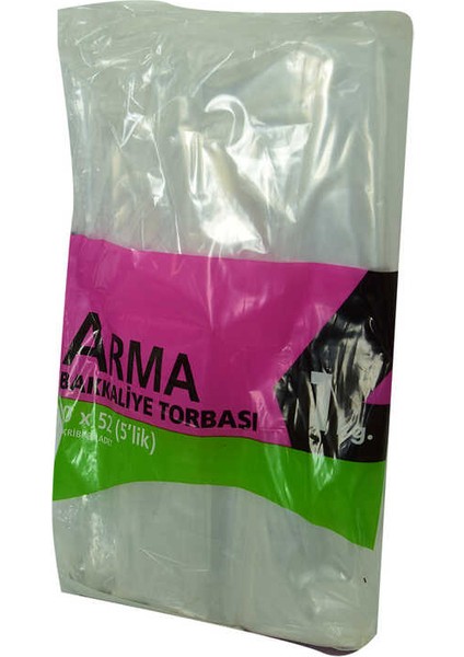 Naylon Torba Arma Şeffaf Bakkaliye Kuruyemiş Şeker Torbası 30x52 (5 Lik ) Takribi 85 Adet 1000 gr