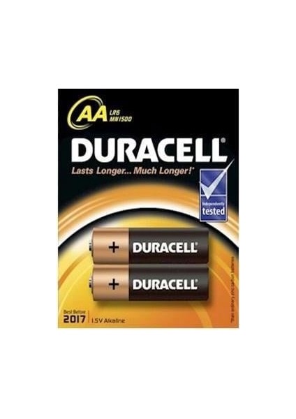 OEM Duracell Alkalin Pil Aa 2'' Li Paket
