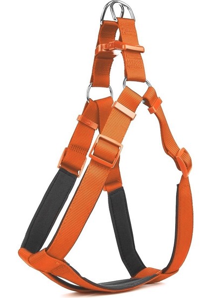 Köpek Bel Tasması 70cm Large Turuncu