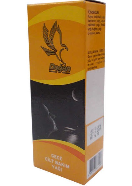Gece Cilt Bakımı Yağı 100ML