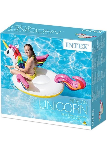 Pegasus Binici Ada 201X140 X79 cm Intex - 57561 (Lisinya)