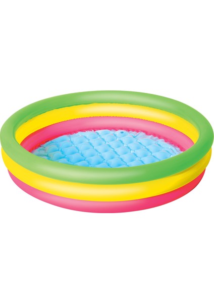 Havuz 3 bölmeli şişme zemin 102 x 25 cm - 51104 (lisinya)