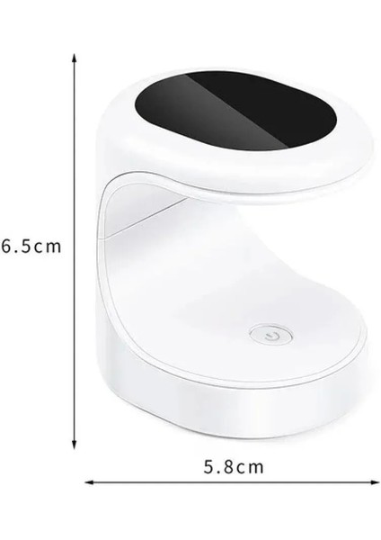 Mini Uv LED Işık Oje Tırnak Kurutucu Tasarımlı Express Protez Tırnak Kiti Kurutma Cilası ( Lisinya )